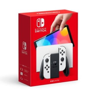 ニンテンドースイッチ(Nintendo Switch)の新品未開封 有機EL Switch ホワイト スイッチ(家庭用ゲーム機本体)