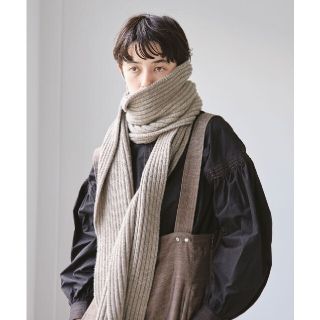 TODAYFUL_F全長まるさま専用TODAYFUL Wool Rib Stole ウールリブストール