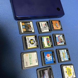 ニンテンドーDS(ニンテンドーDS)のDS i 本体 ＋ カセット 11個セット(携帯用ゲーム機本体)