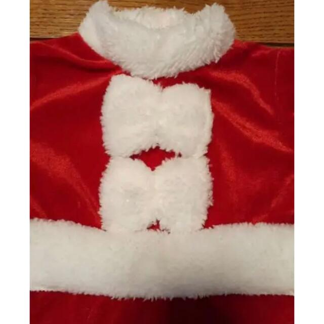サンタ コスプレ 110cm ガールズ クリスマス 衣装 ワンピース パーティー キッズ/ベビー/マタニティのキッズ服女の子用(90cm~)(ワンピース)の商品写真