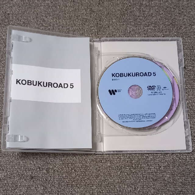 【FC限定版】KOBUKUROAD5　DVD エンタメ/ホビーのDVD/ブルーレイ(ミュージック)の商品写真