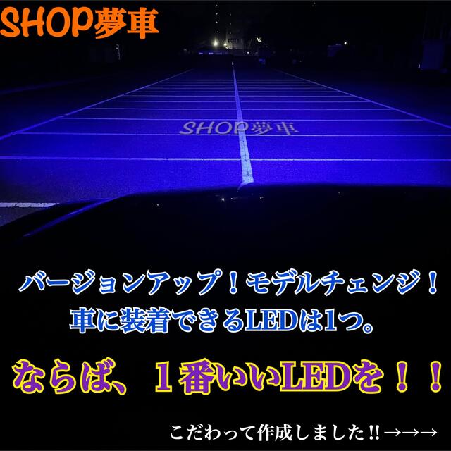 新発売❗️34000LM‼️フォグランプ　LED 青薔薇✨外車も可　ブルーH11