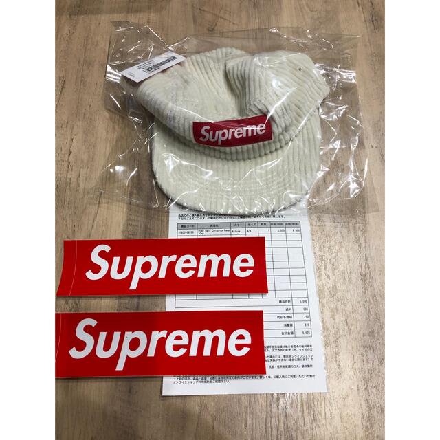 supreme wide wale corduroy camp cap 20ssのサムネイル