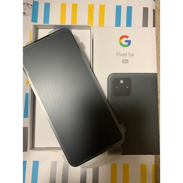 スマートフォン携帯電話Google Pixel 5a 5G 128GB Mostly Black