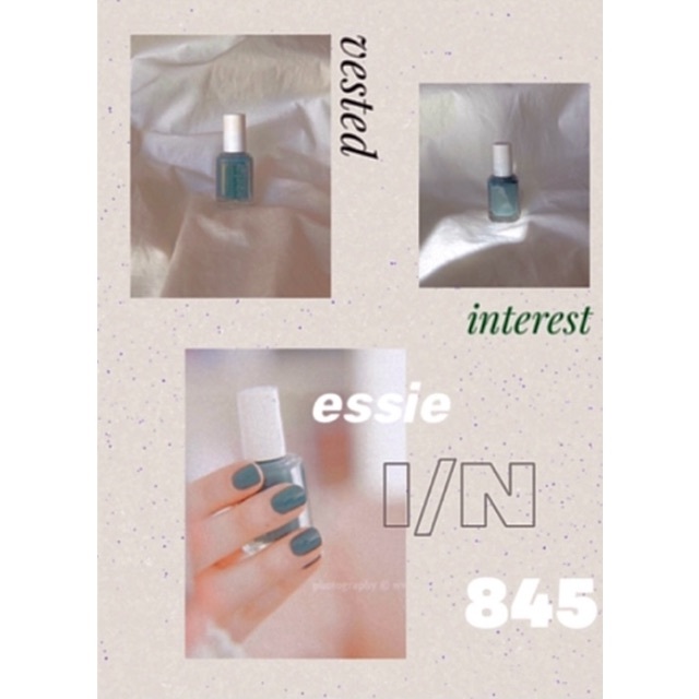 Essie(エッシー)の【essie】vested interest 、くすみグリーン系 コスメ/美容のネイル(マニキュア)の商品写真