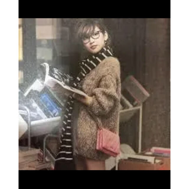 SNIDEL(スナイデル)の紗栄子さん着用snidel モヘアカーディガン レディースのトップス(カーディガン)の商品写真