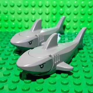 レゴ(Lego)のLEGO レゴ シティ 動物フィグ  サメ2体セット①  海洋生物(その他)