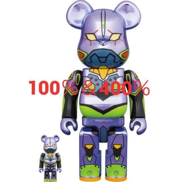 BE@RBRICK エヴァンゲリオン初号機 エヴァ 100％ 400％MEDICOMTOYPLUS