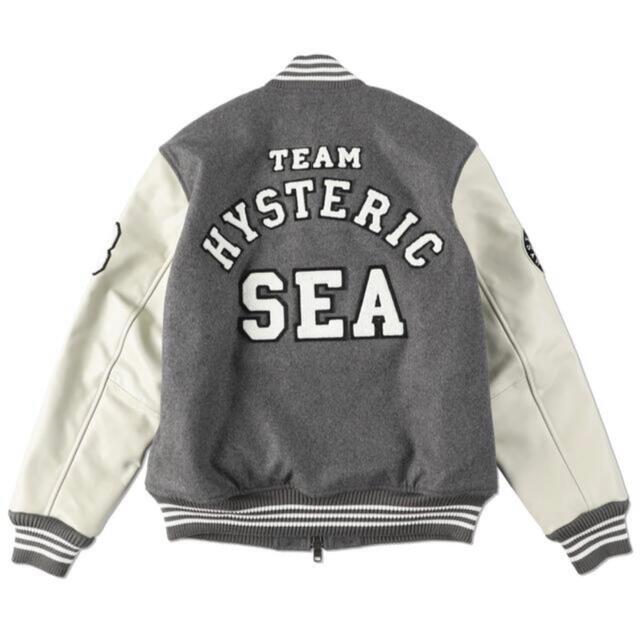 HYSTERIC GLAMOUR(ヒステリックグラマー)のWIND AND SEA HYSTERIC GLAMOUR スタジャン メンズのジャケット/アウター(スタジャン)の商品写真