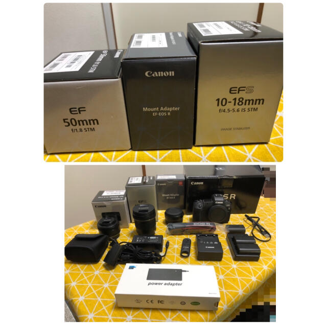 Canon - ミジュマル様専用出品 Canon EOS Rとレンズ2こセットの通販 by なめこ's shop｜キヤノンならラクマ