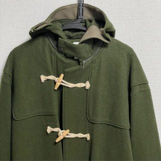 COMOLI - Name. 17aw ロング ダッフルコート(フード取り外し可能)の