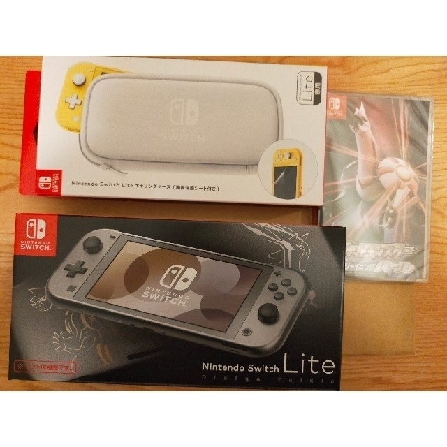 【新品未開封】任天堂　Switch lite 本体　ディアルガ・パルキア