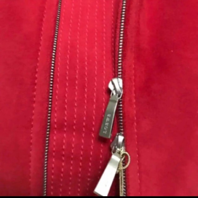 一回着用 国内正規品 ロエベ レザーブルゾン