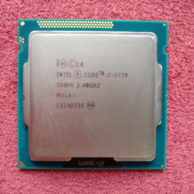 Intel CPUCore i7 3770