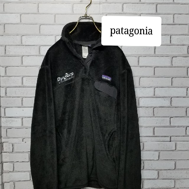 【patagonia】パタゴニア スナップt フリース　企業ロゴ　シンチラ