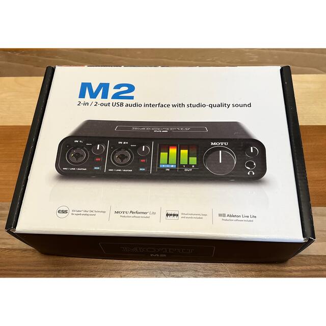 MOTU モツ M2 オーディオインターフェイス 新品未使用 - DTM/DAW MOTU モツ M2 オーディオインターフェイス 新品未使用 - DTM/DAW