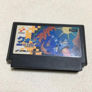 ファミリーコンピュータ(ファミリーコンピュータ)のF138 ファミコンソフト　クォース(家庭用ゲームソフト)