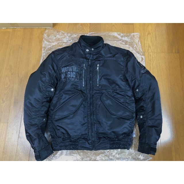 YeLLOW CORN(イエローコーン)のイエローコーン　YB1300 WINTER JACKET 【BK/GM】  メンズのジャケット/アウター(ライダースジャケット)の商品写真