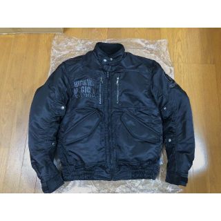 イエローコーン(YeLLOW CORN)のイエローコーン　YB1300 WINTER JACKET 【BK/GM】 (ライダースジャケット)