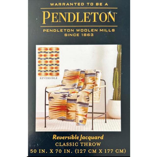 ▶︎PENDLETON◀︎ペンドルトン リバーシブルスロー ブランケット毛布