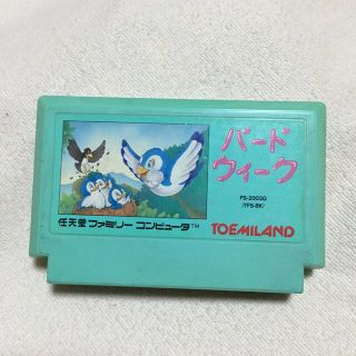 ファミリーコンピュータ(ファミリーコンピュータ)のF139 ファミコンソフト　バードウィーク(家庭用ゲームソフト)