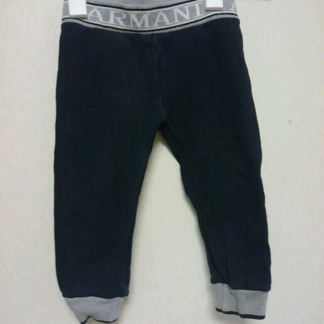 ARMANI JUNIOR(アルマーニ ジュニア)のARMANIBABY スウェットパンツ82センチ キッズ/ベビー/マタニティのベビー服(~85cm)(パンツ)の商品写真