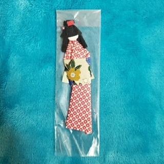 日本人形 しおり 和紙 折り紙 ブックマーク(その他)