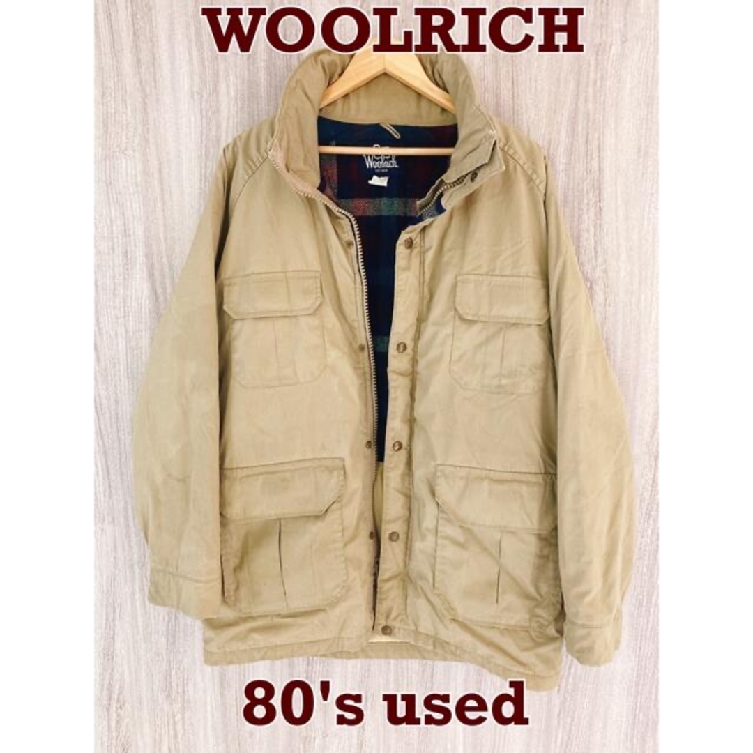 WOOLRICH(ウールリッチ)のWOOLRICH ウールリッチ　マウンテンジャケット　80's古着　USA製 メンズのジャケット/アウター(マウンテンパーカー)の商品写真