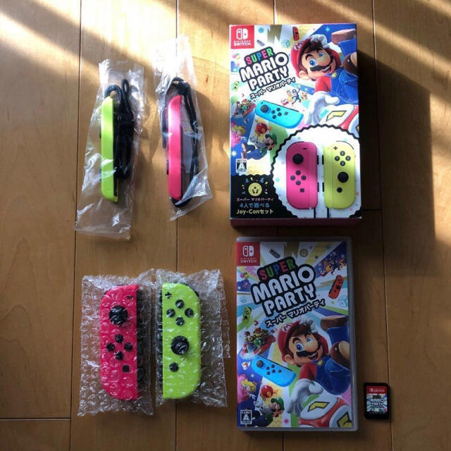 Nintendo Switch(ニンテンドースイッチ)の【choco様専用】スーパーマリオパーティ　switch エンタメ/ホビーのゲームソフト/ゲーム機本体(家庭用ゲームソフト)の商品写真