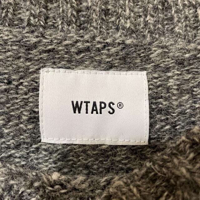 W)taps(ダブルタップス)のWTAPS 18AW DECK SWEATER WOOL セーター GREY S メンズのトップス(ニット/セーター)の商品写真