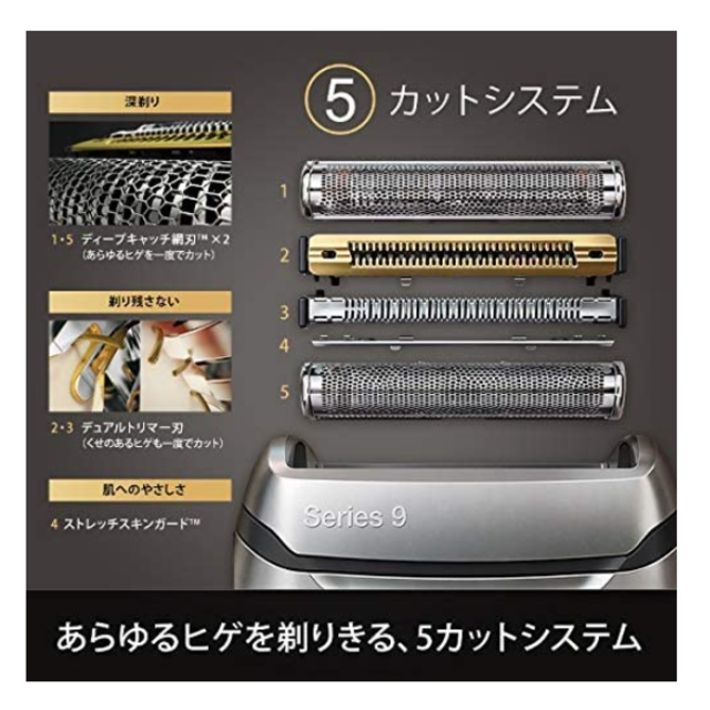 BRAUN - 【新品未開封】 BRAUN ブラウン 9360CC-V メンズ電気