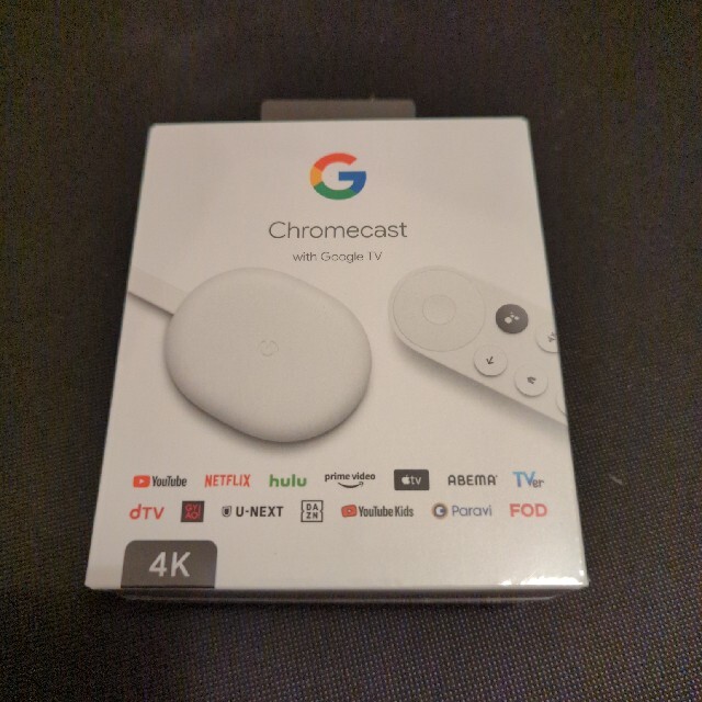 Google Chromecast With Google TVクロームキャスト