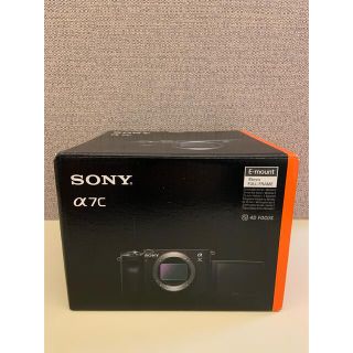 ソニー(SONY)の【ほぼ未使用品】SONY a7c ILCE-7C（ブラック）(ミラーレス一眼)