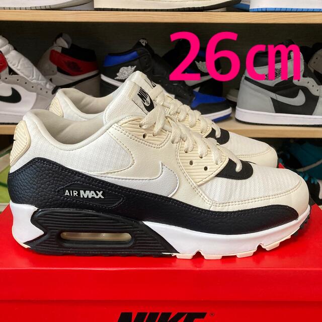 OFF-WHITE × NIKE AIR MAX 90 BLACK 26㎝