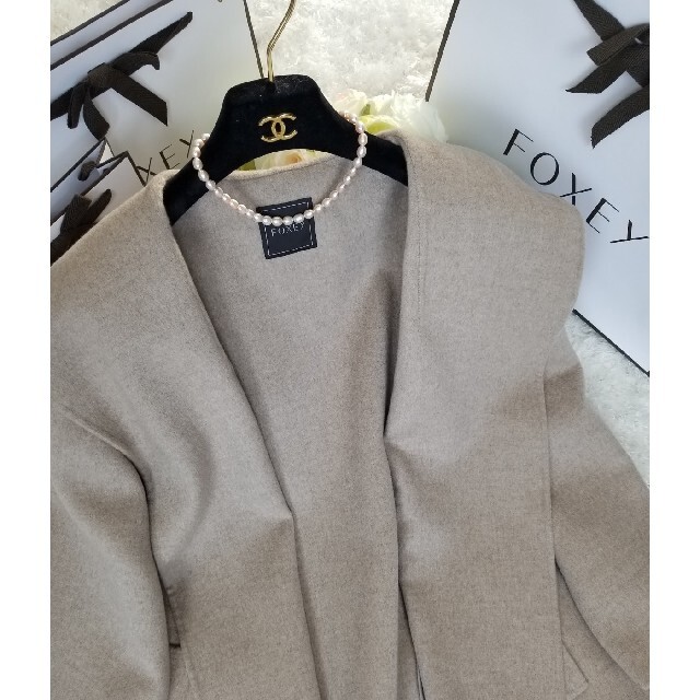 FOXEY - ☆美品☆フォクシー☆FOXEY BOUTIQUE☆カシミヤコートの通販 FOXEY - ☆美品☆フォクシー☆FOXEY BOUTIQUE☆カシミヤコートの通販
