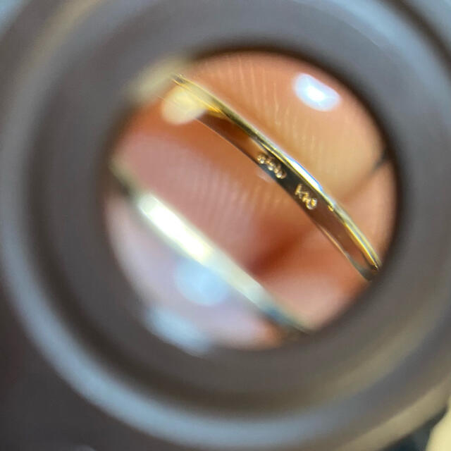 パヴェリング　✴︎ k10 指輪　9号 レディースのアクセサリー(リング(指輪))の商品写真