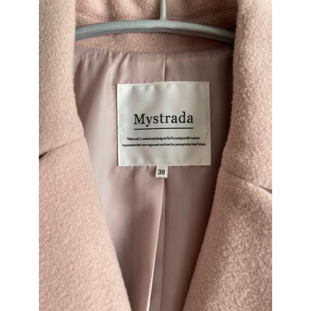 Mystrada(マイストラーダ)のMystrada バックボリュームコート レディースのジャケット/アウター(ロングコート)の商品写真