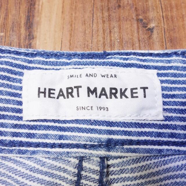 Heart Market(ハートマーケット)のHEART MARKET ジーンズ M レディース ヒッコリー デニム LD12 レディースのパンツ(デニム/ジーンズ)の商品写真