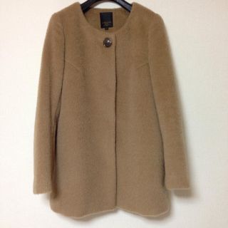 ビームス(BEAMS)のビームス レイビームス アルパカコート キャメル(その他)