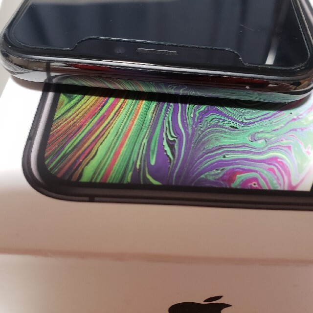 iPhone Xs Space Gray 64 GB docomoスマートフォン/携帯電話