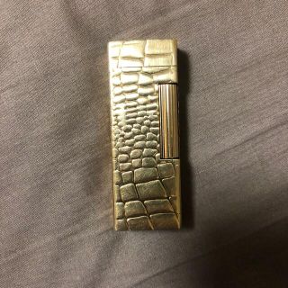 ダンヒル(Dunhill)のダンヒル アウタージャケット 18k クロコダイル ガスライター(タバコグッズ)