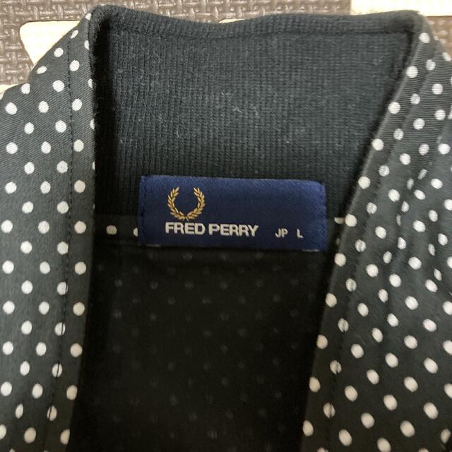 【大人気】FREDPERRY フレッドペリー ドッド柄 ブルゾン M 3