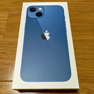 アイフォーン(iPhone)の新品未開封 アップル iPhone13 128GB ブルー SIMフリー(スマートフォン本体)