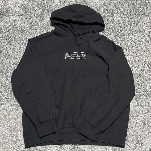 21SS KAWS Chalk Logo Hooded Sweatshirt