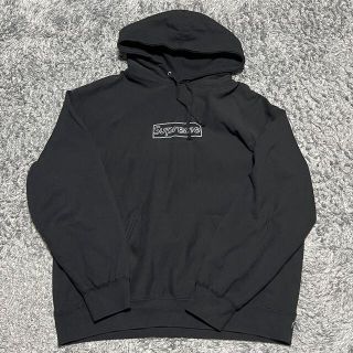 シュプリーム(Supreme)の21SS KAWS Chalk Logo Hooded Sweatshirt(パーカー)