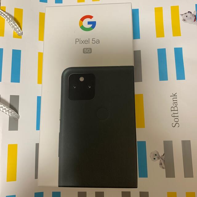 有カラーGoogle Pixel 5a 5G 128GB Mostly Black