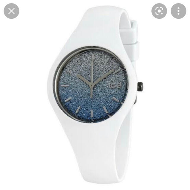 ice Watch アイスウォッチ　腕時計　White blue 34mmレディース