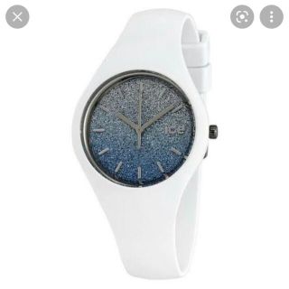 アイスウォッチ(ice watch)のice Watch アイスウォッチ　腕時計　White blue 34mm(腕時計)