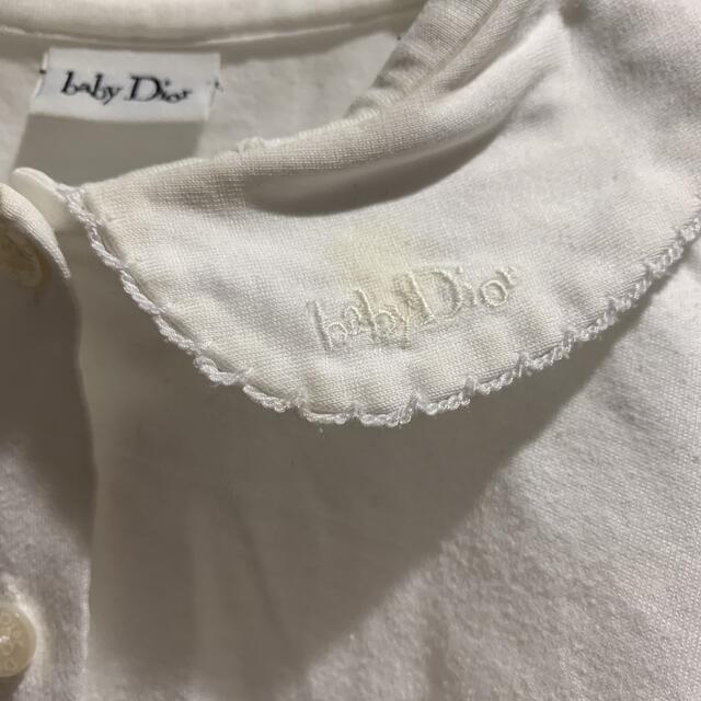 baby Dior(ベビーディオール)のベビーディオールブラウス キッズ/ベビー/マタニティのキッズ服女の子用(90cm~)(ブラウス)の商品写真