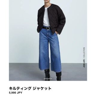 ザラ(ZARA)のZARA キルティングジャケット(ブルゾン)